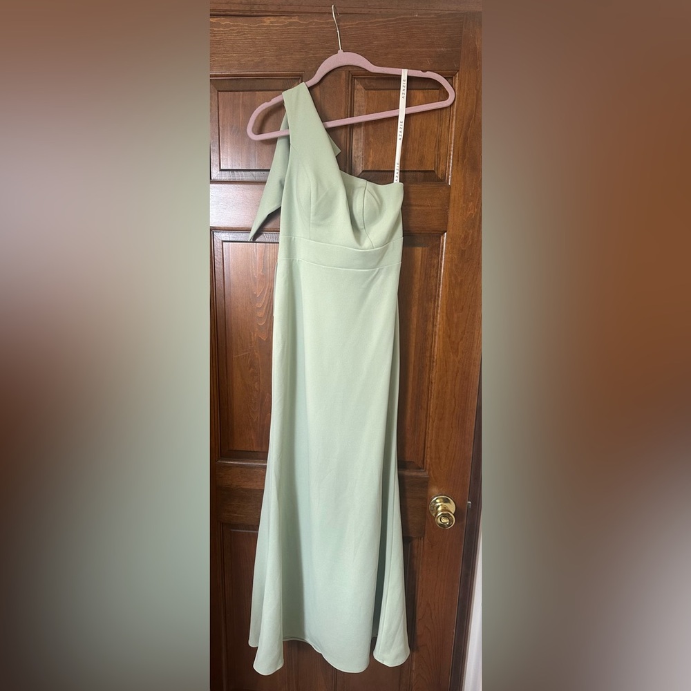 AZAZIE RINNA. Elegant Green Women's Dress